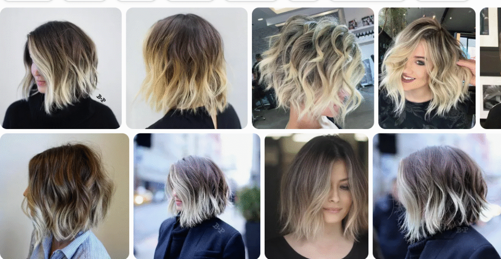 Ombre Saç Modelleri! 2025' te Bu Model Revaçta👇 1 Kısa saç ombre modelleri
